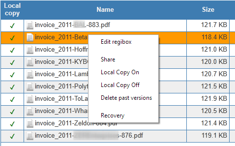 regibox manage